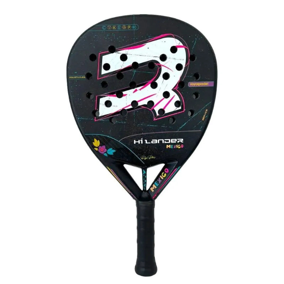 Raquette padel Royal Padel Hi-lander W Mexico 2026 — vue de profil
