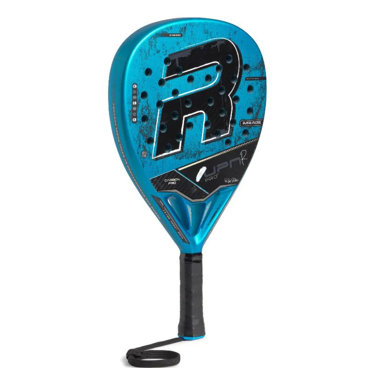 Raquette padel Royal Padel Japan Pro bleu 2026 — vue de profil