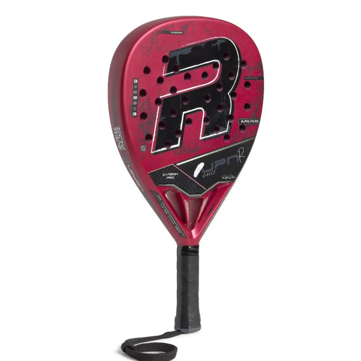 Raquette padel Royal Padel Japan Pro rouge 2026 — vue de profil
