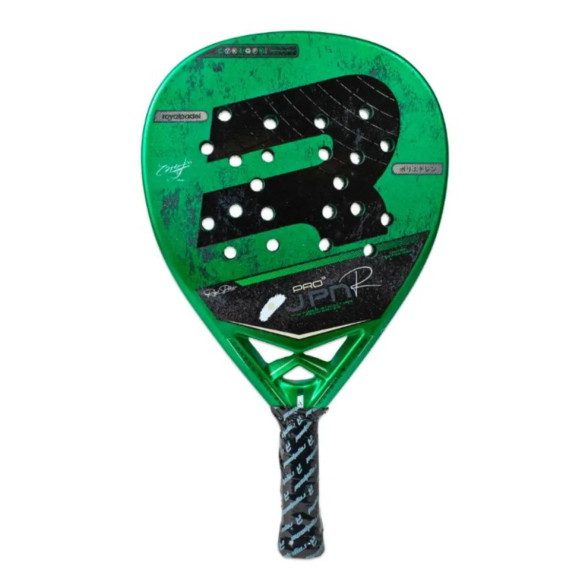 Raquette padel Royal Padel Japan vert 2025 — vue de face