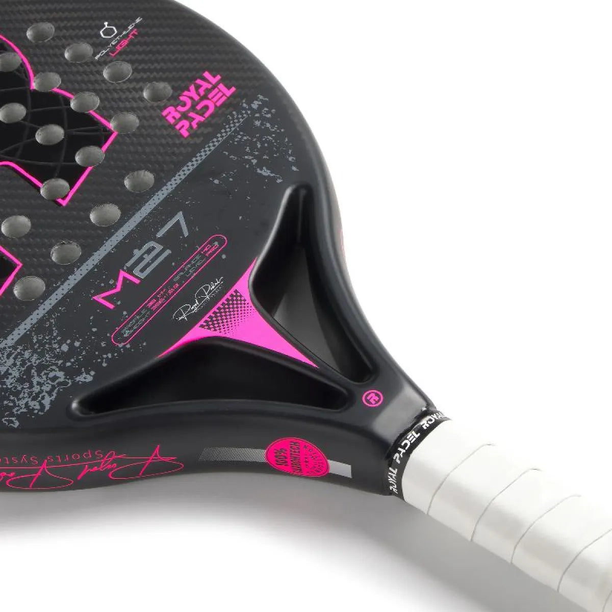 Raquette padel Royal Padel M27 Light 2026 — vue de profil 2