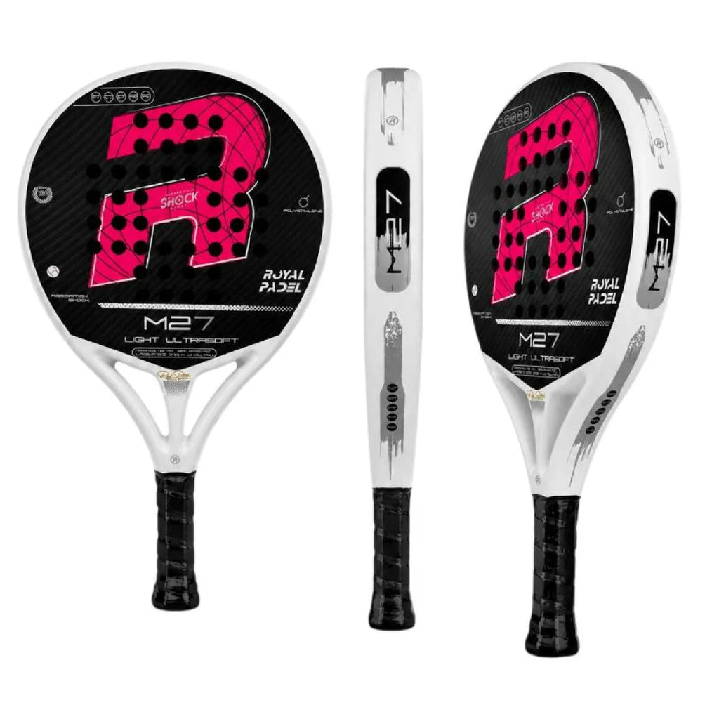 Raquette padel Royal Padel M27 Ultra Soft 2026 — vue de profil 2