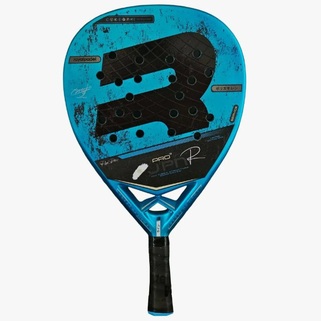 Raquette padel Royal Padel Tomita Kazuki Japan Pro bleu LTD 2025 — vue de face
