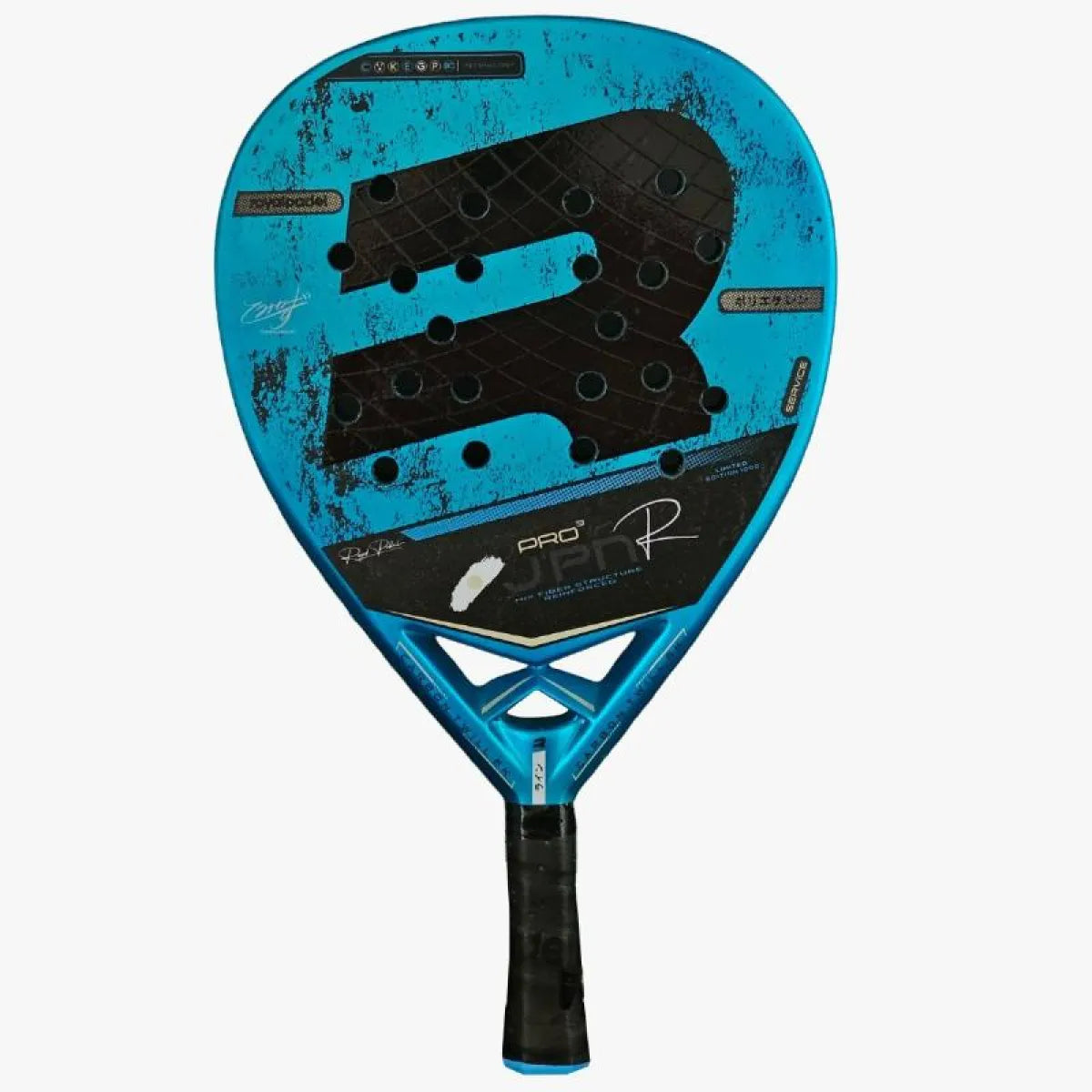 Raquette padel Royal Padel Tomita Kazuki Japan Pro bleu LTD 2025 — vue de face