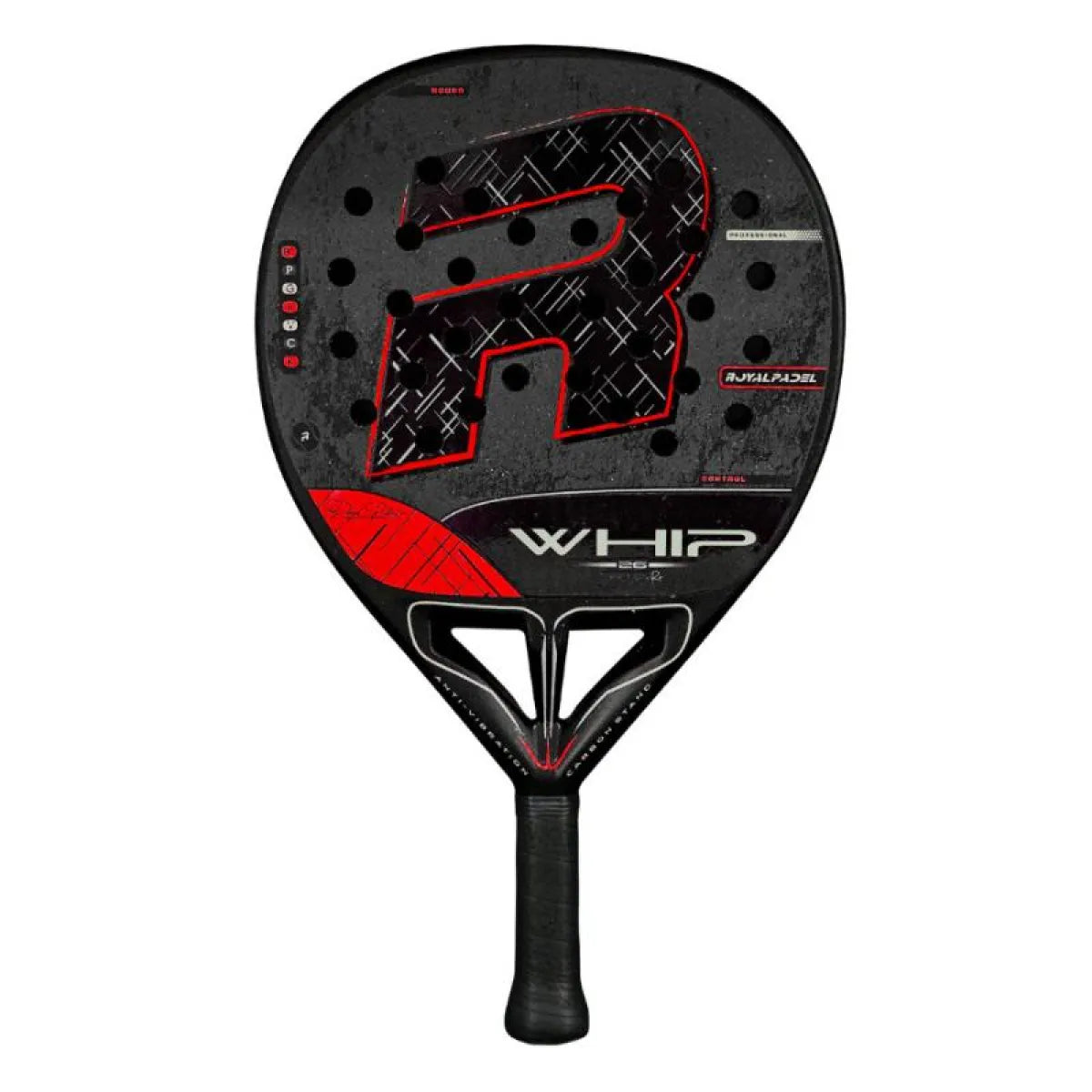 Raquette padel Royal Padel Whip Poly 2026 — vue de face