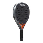 Raquette padel Siux Alex Chozas Pegasus Pro 2026 gris orange — vue de profil