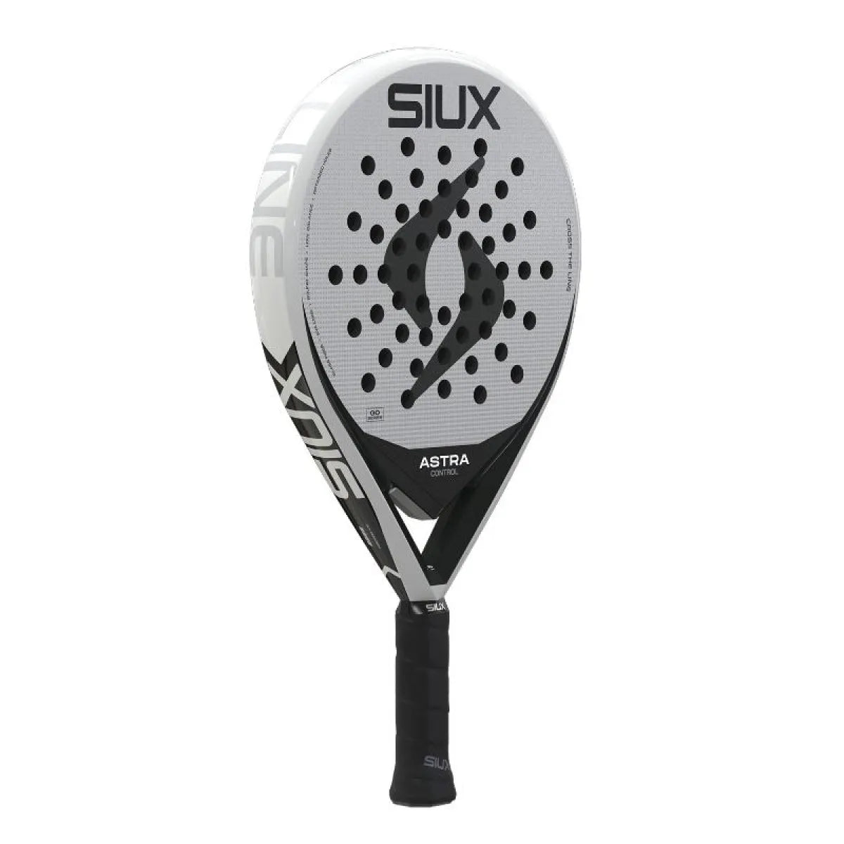 Raquette padel Siux Astra Go Control 2026 — vue de profil