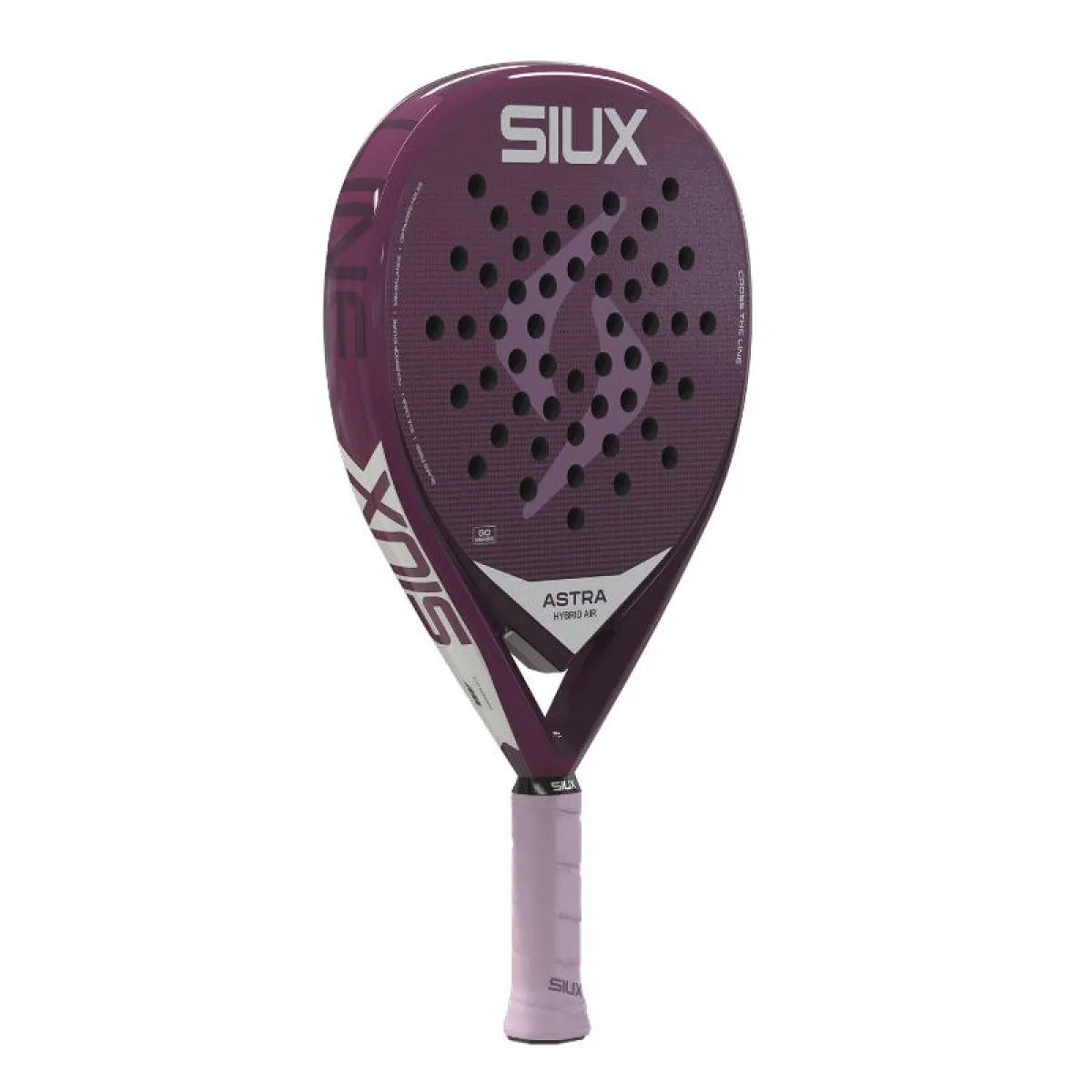 Raquette padel Siux Astra Go Hybrid Air 2026 — vue de profil