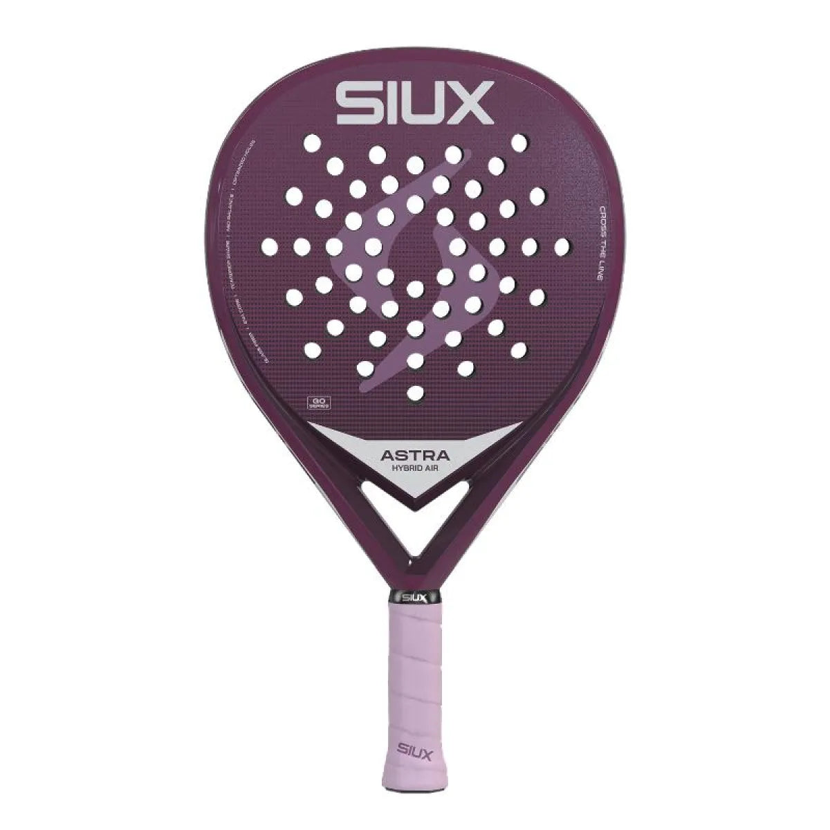 Raquette padel Siux Astra Go Hybrid Air 2026 — vue de face