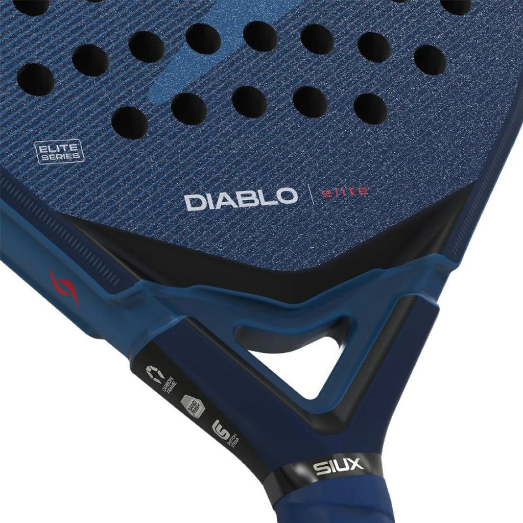 Raquette padel Siux Diablo Elite 6 2026 — vue de dos
