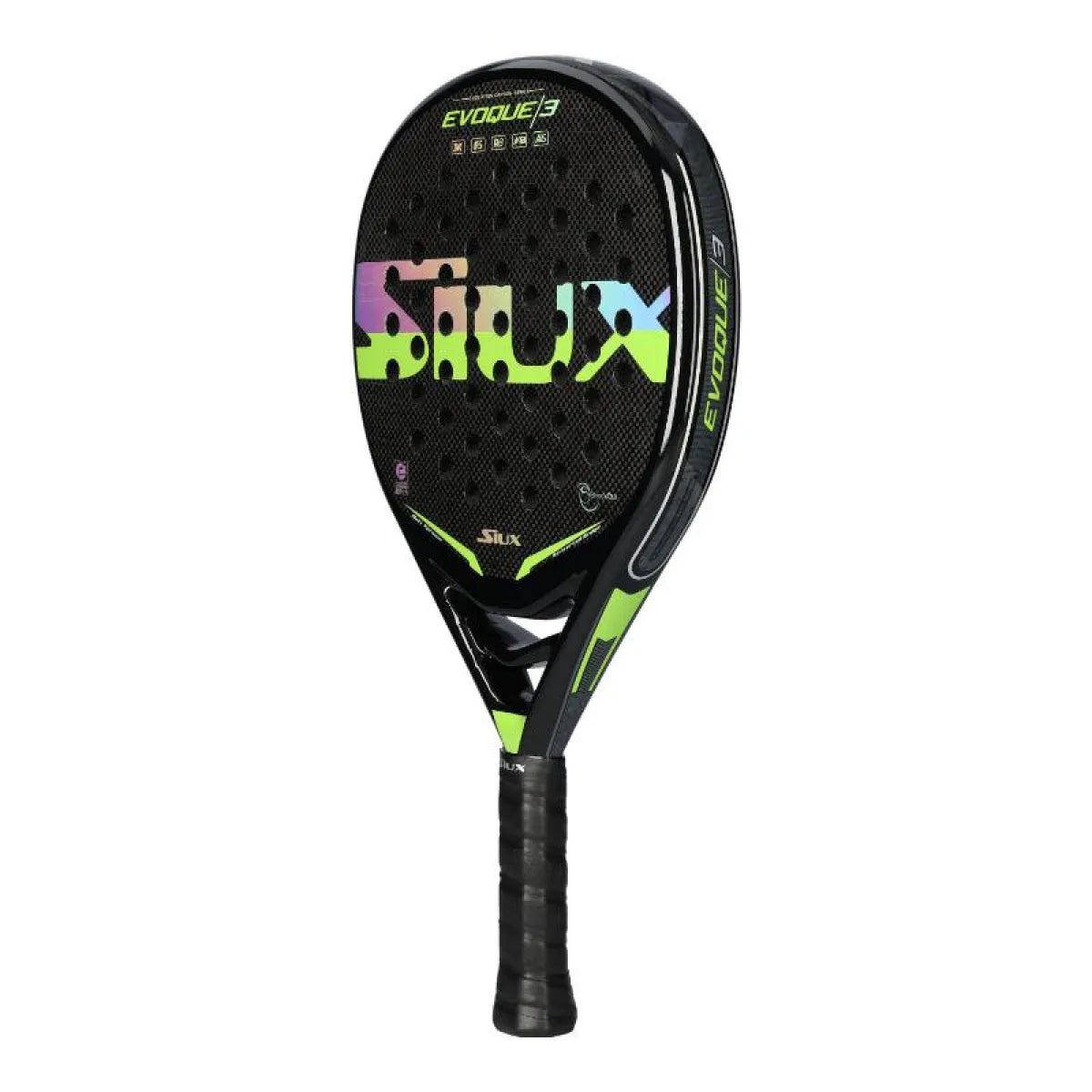 Raquette padel Siux Evoque 3 — vue de profil 2