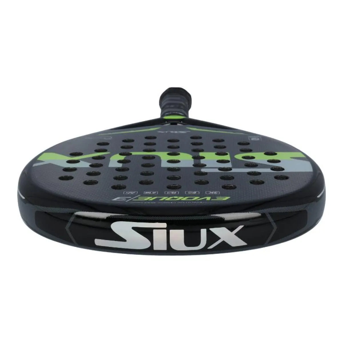 Raquette padel Siux Evoque 3 — vue en perspective