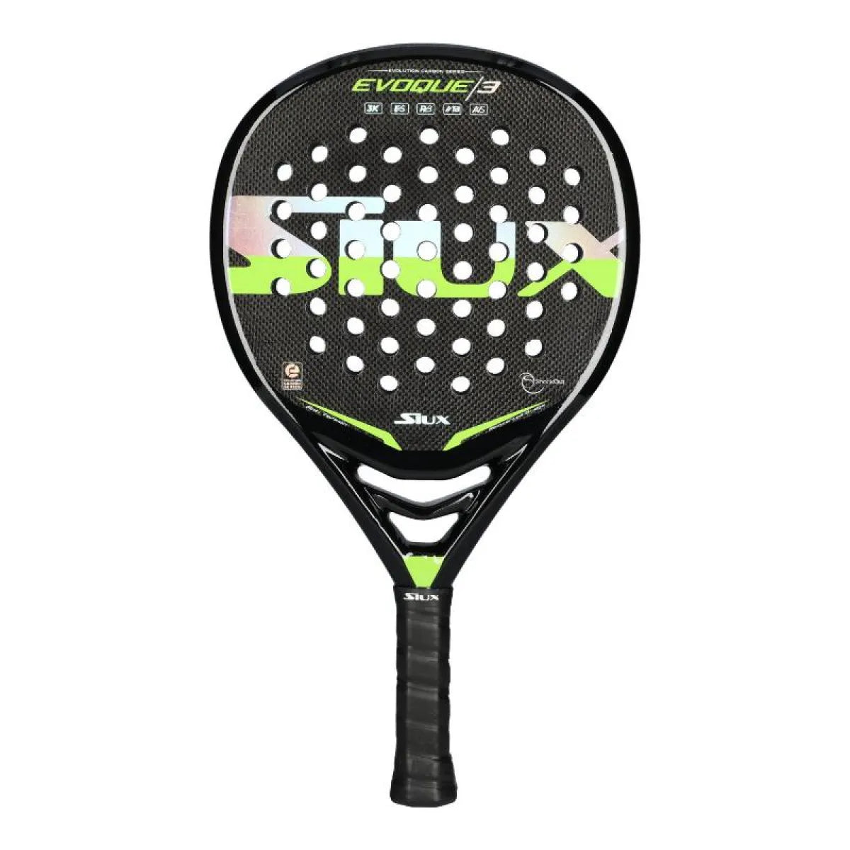 Raquette padel Siux Evoque 3 — vue de face