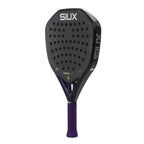 Raquette padel Siux Leo Augsburger Fenix Pro 2026 noir — vue de profil 2
