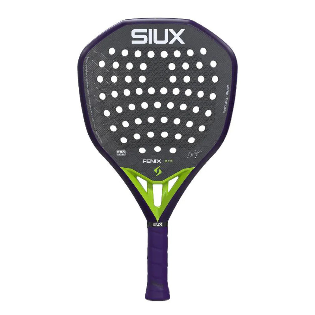 Raquette padel Siux Leo Augsburger Fenix Pro 2026 Purpura — vue de face