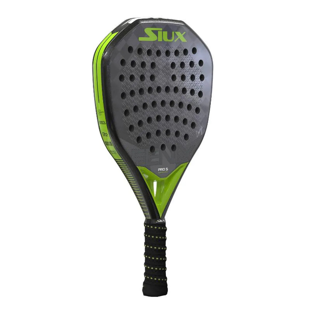 Raquette padel Siux Leo Augsburger Fenix Pro 5 LTD — vue de profil