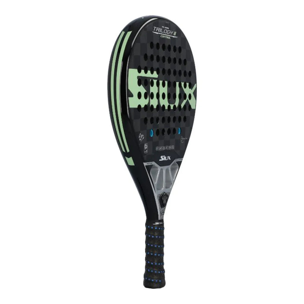 Raquette padel Siux Patty Llaguno Trilogy II Control 24K — vue de profil