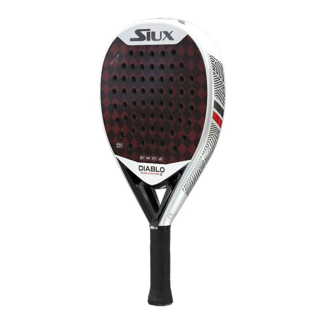 Raquette padel Siux Sanyo Diablo Revolution Pro 3 2024 — vue de profil 2