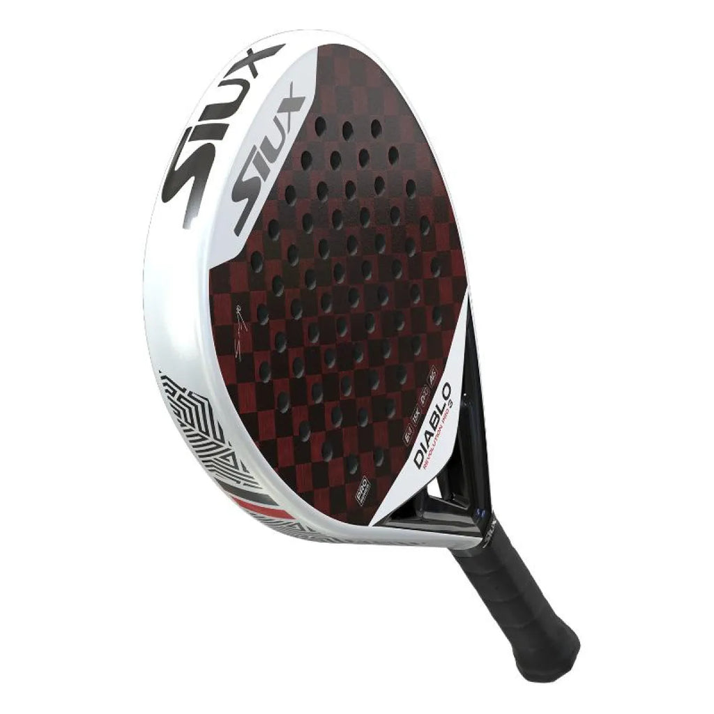 Raquette padel Siux Sanyo Diablo Revolution Pro 3 2024 — vue détail 2