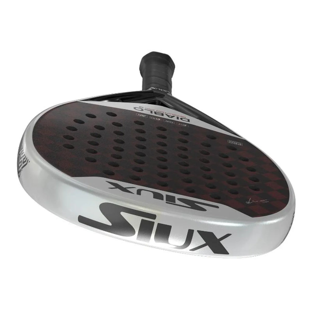 Raquette padel Siux Sanyo Diablo Revolution Pro 3 2024 — vue de dessus
