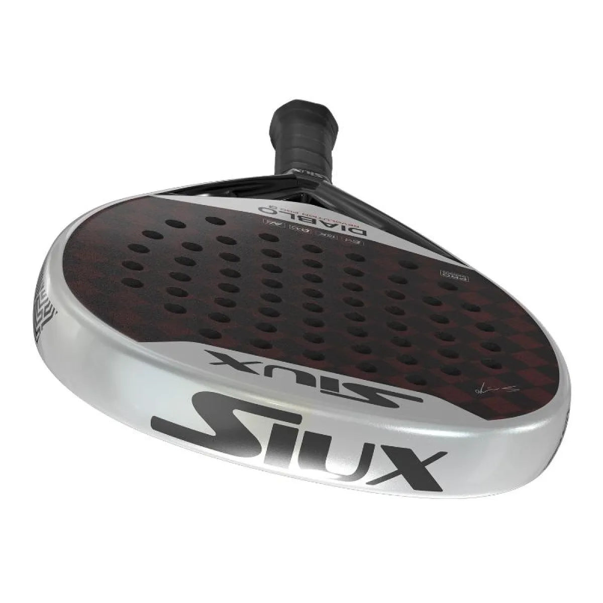 Raquette padel Siux Sanyo Diablo Revolution Pro 3 2024 — vue de dessus