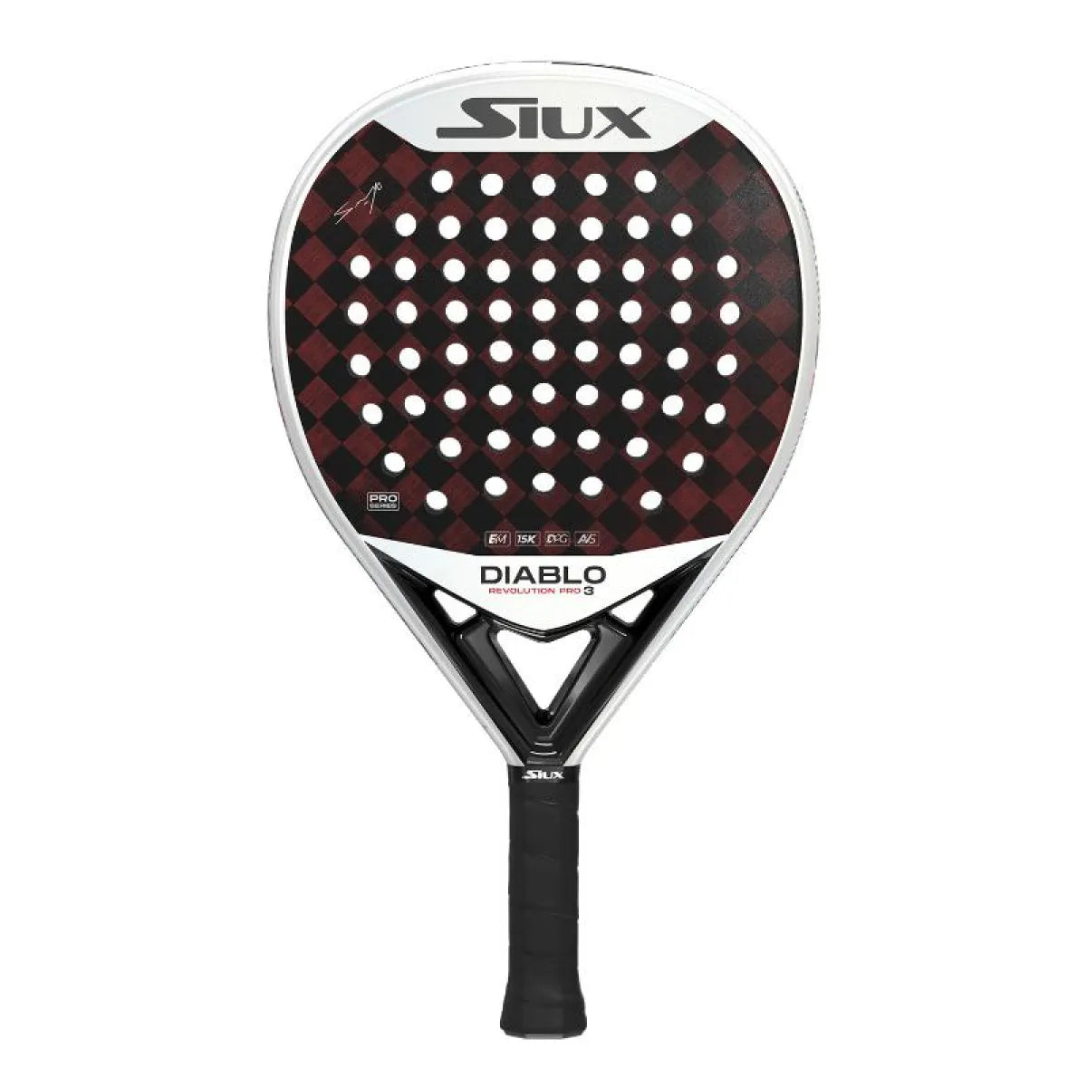 Raquette padel Siux Sanyo Diablo Revolution Pro 3 2024 — vue de face