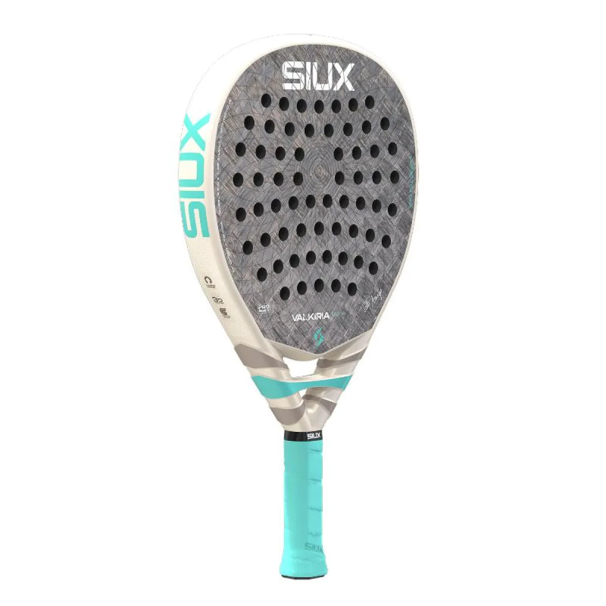 Raquette padel Siux Sofia Araujo Valkiria Pro 2026 — vue de profil