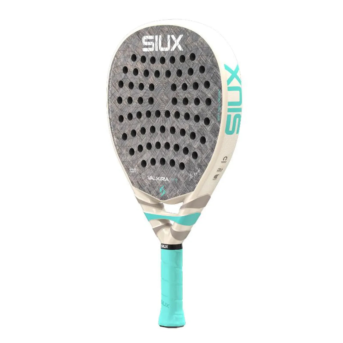 Raquette padel Siux Sofia Araujo Valkiria Pro 2026 — vue de profil 2