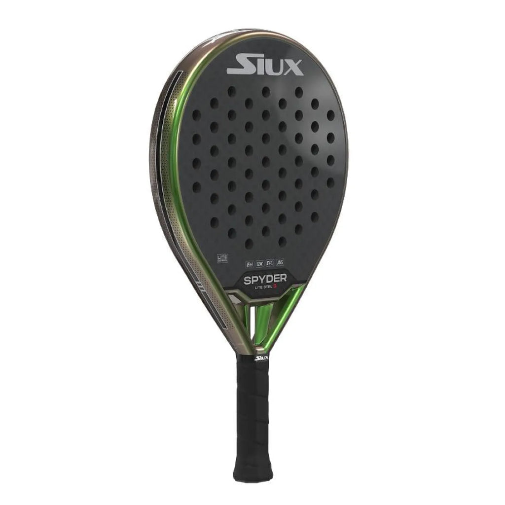 Raquette padel Siux Spyder Lite Control 3 Hard 2024 — vue de profil