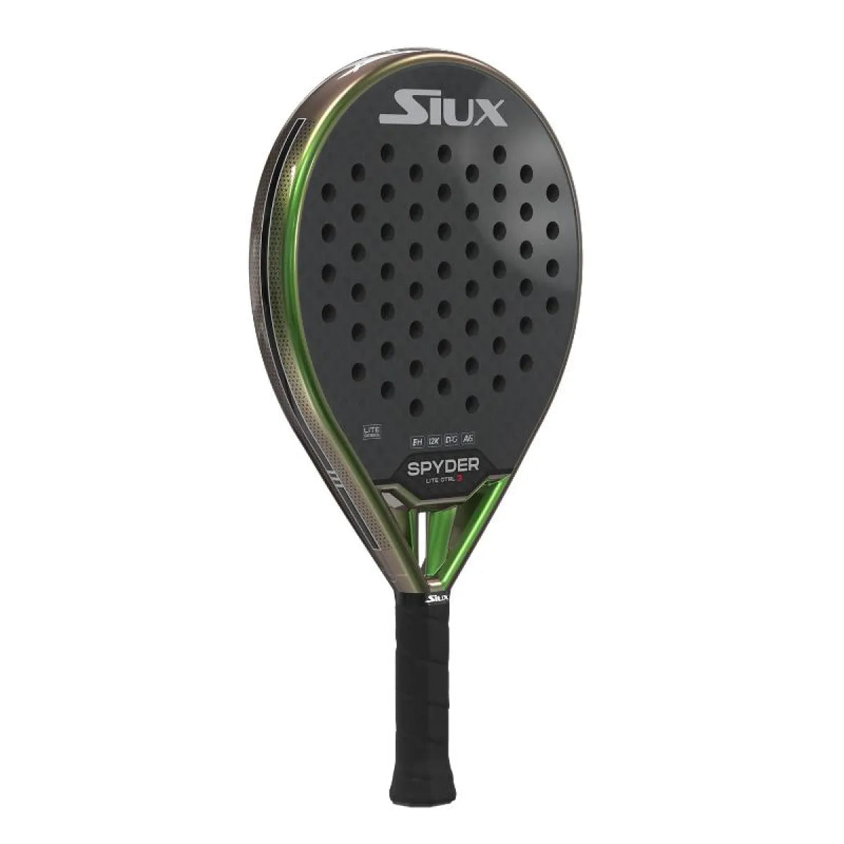 Raquette padel Siux Spyder Lite Control 3 Hard 2024 — vue de profil