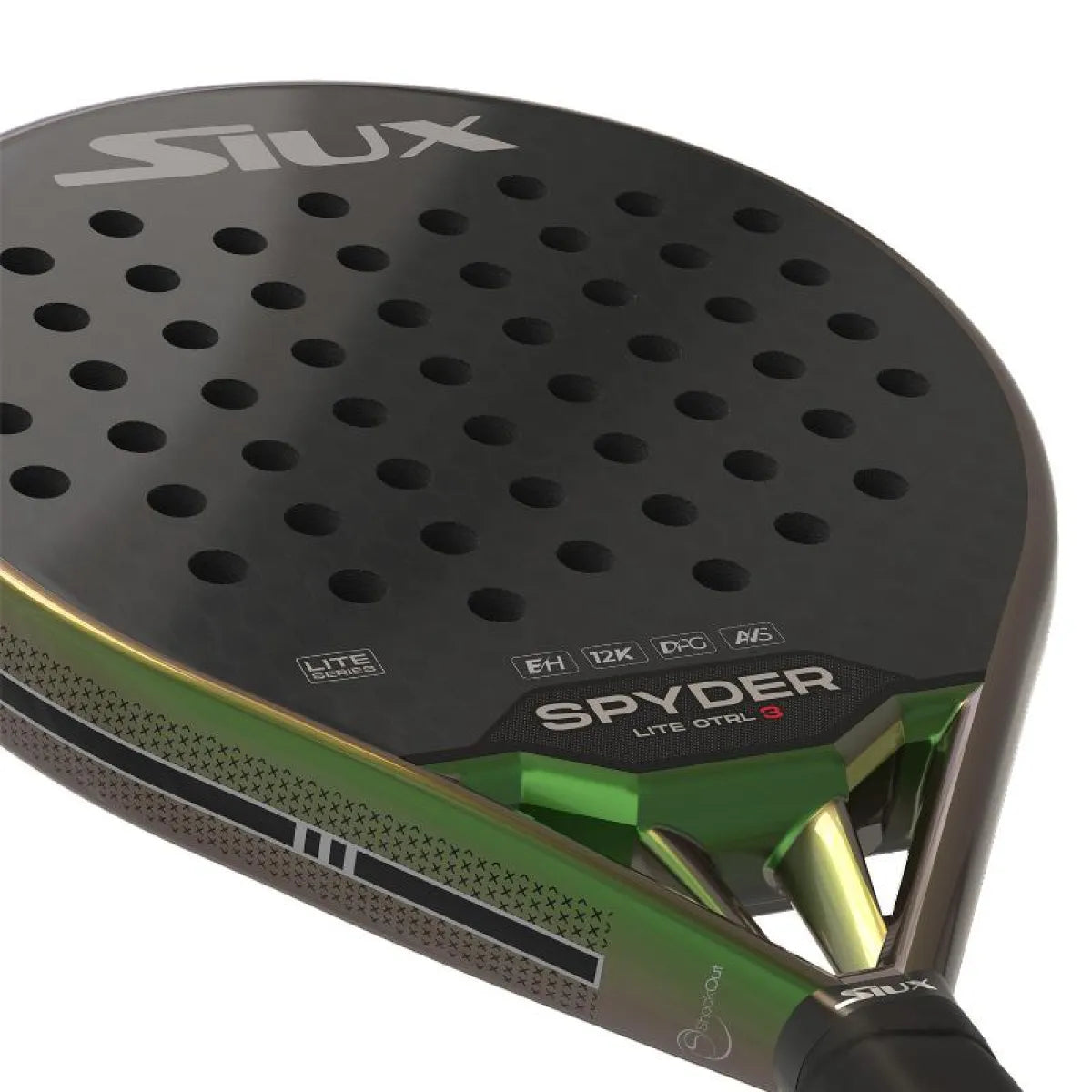 Raquette padel Siux Spyder Lite Control 3 Hard 2024 — vue de dos