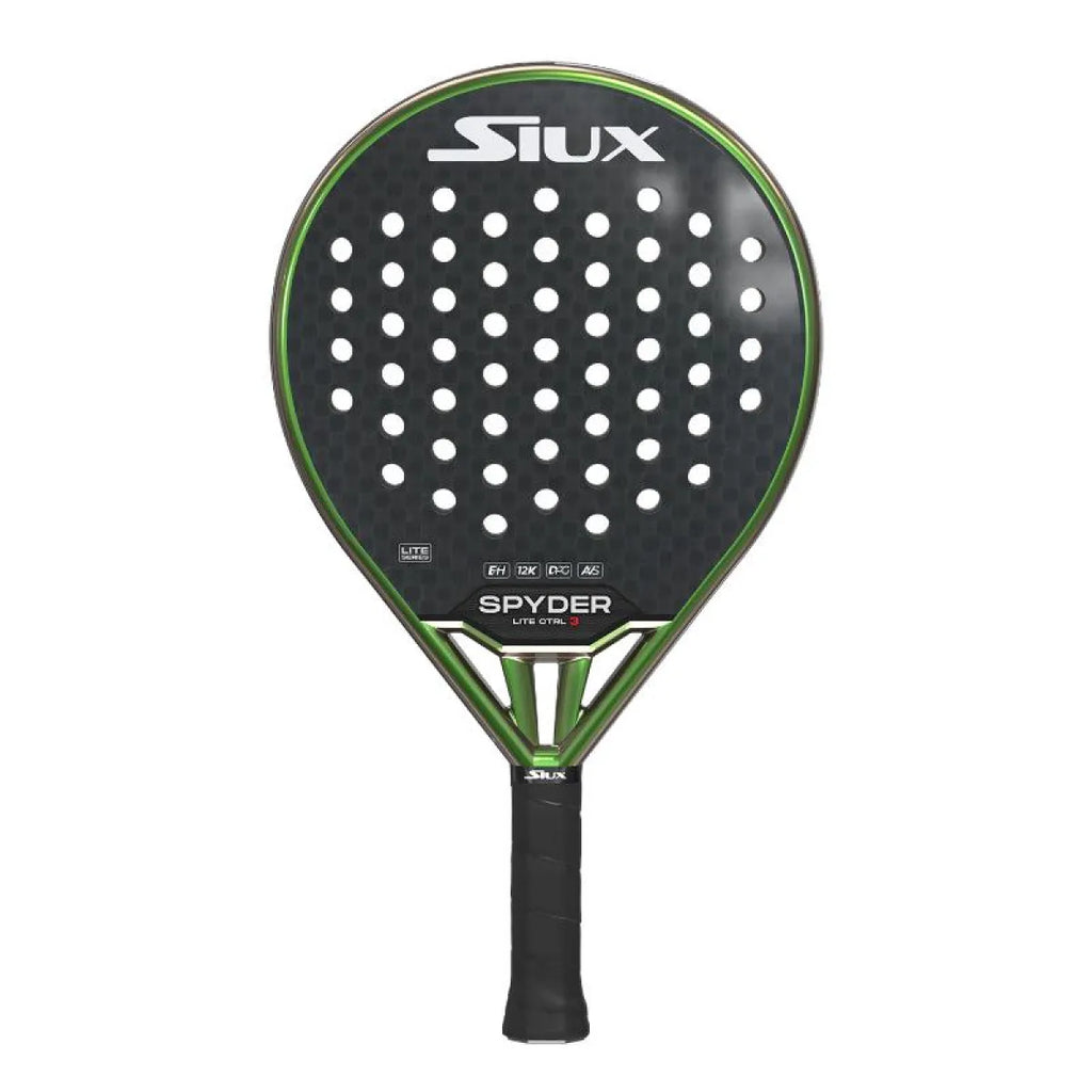 Raquette padel Siux Spyder Lite Control 3 Hard 2024 — vue de face