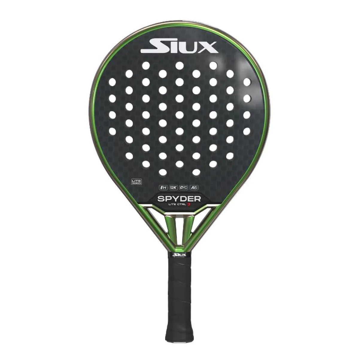 Raquette padel Siux Spyder Lite Control 3 Hard 2024 — vue de face