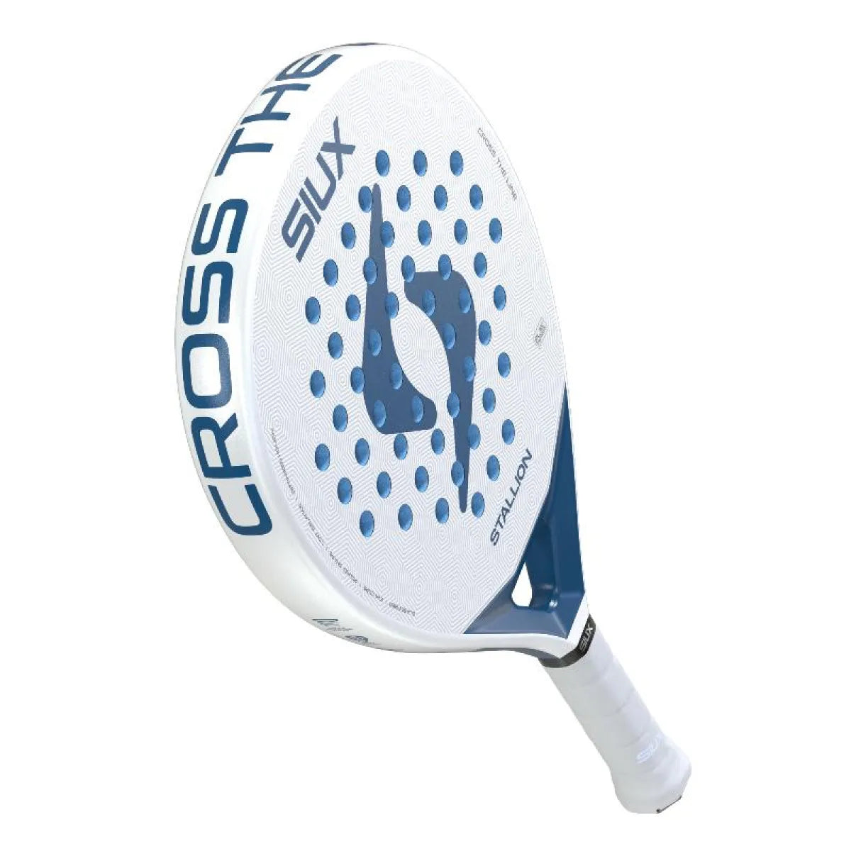 Raquette padel Siux Stallion blanc 2026 — vue détail 2