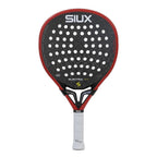 Raquette padel Siux Stupa Electra Pro 2026 rouge noir — vue de face