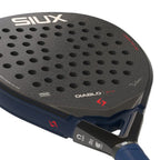 Raquette padel Siux Tino Libaak Diablo Pro 2026 bleu Noche — vue en perspective