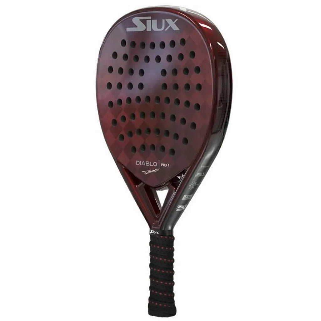Raquette padel Siux Tino Libaak Diablo Pro 4 2025 — vue détail 1
