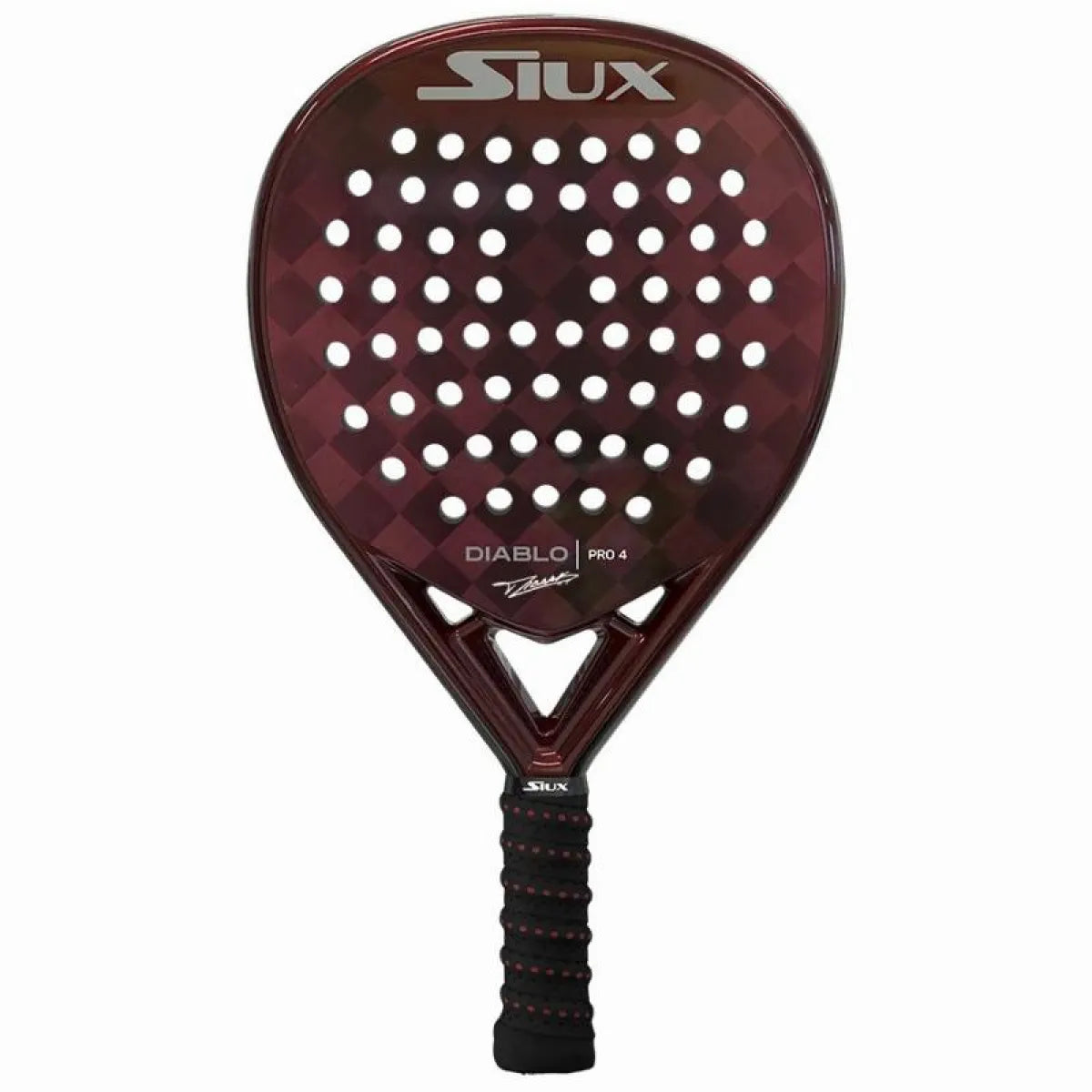 Raquette padel Siux Tino Libaak Diablo Pro 4 2025 — vue de face
