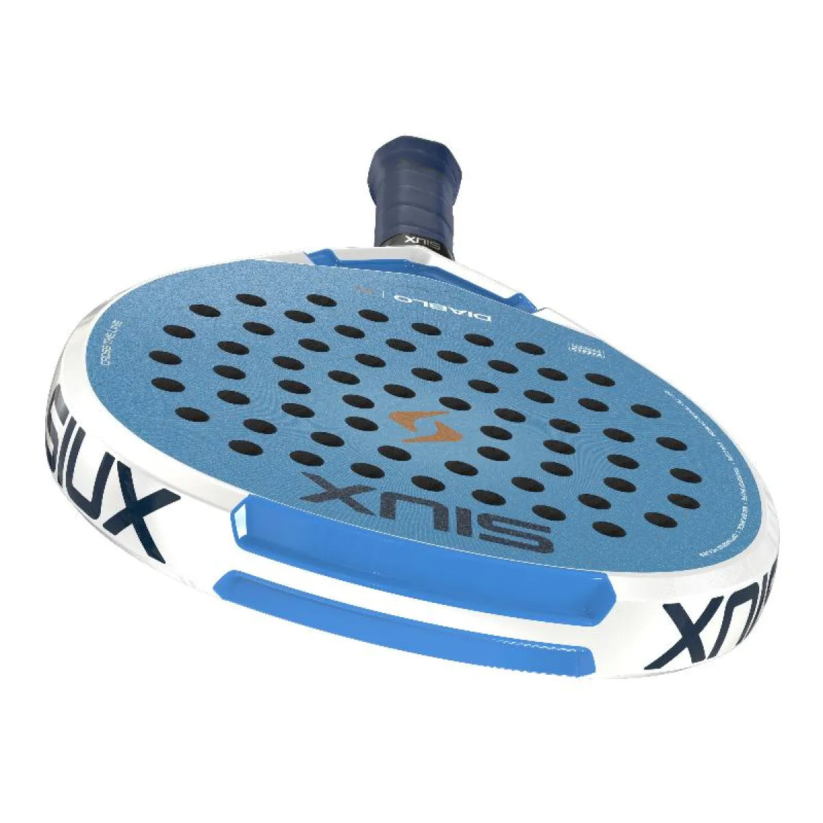 Raquette padel Siux Tino Libaak Diablo Pro SE bleu — vue détail 2