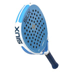 Raquette padel Siux Tino Libaak Diablo Pro SE bleu — vue en perspective