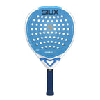 Raquette padel Siux Tino Libaak Diablo Pro SE bleu — vue de face