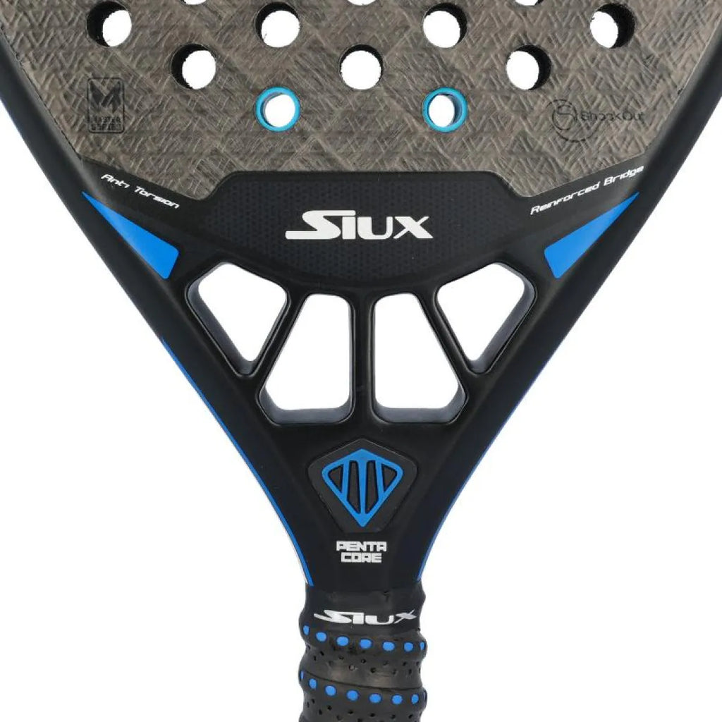 Raquette padel Siux Trilogy 3 Attack — vue angle