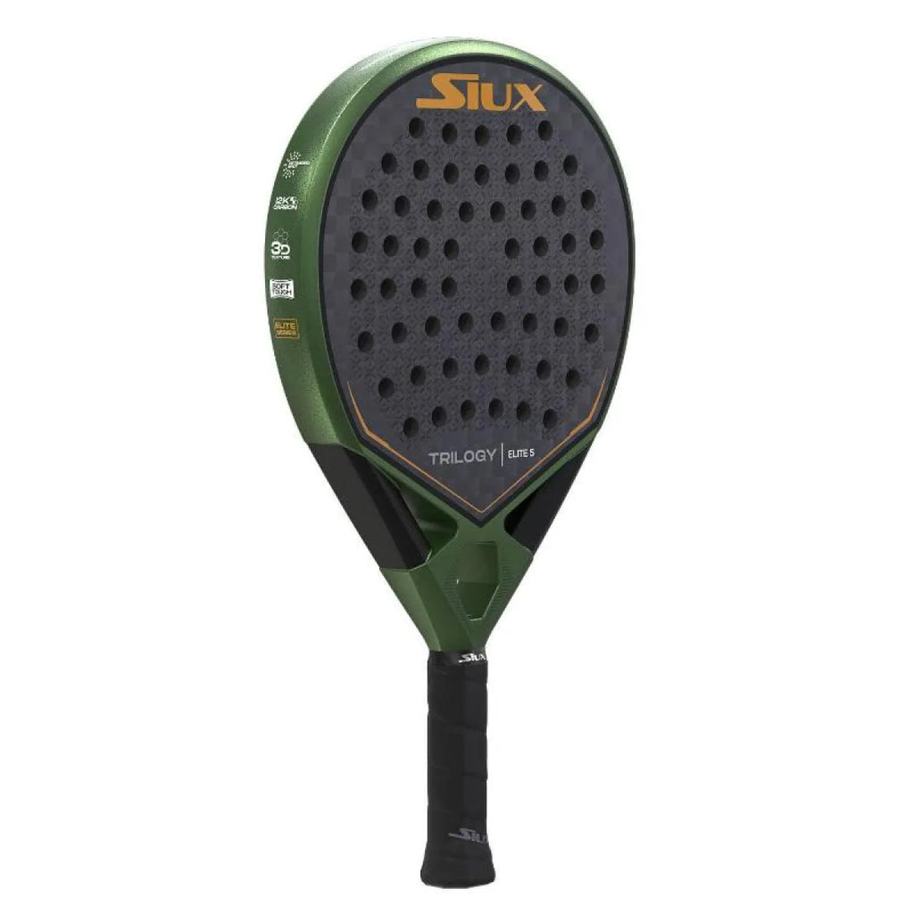 Raquette padel Siux Trilogy Elite 5 2025 — vue de profil