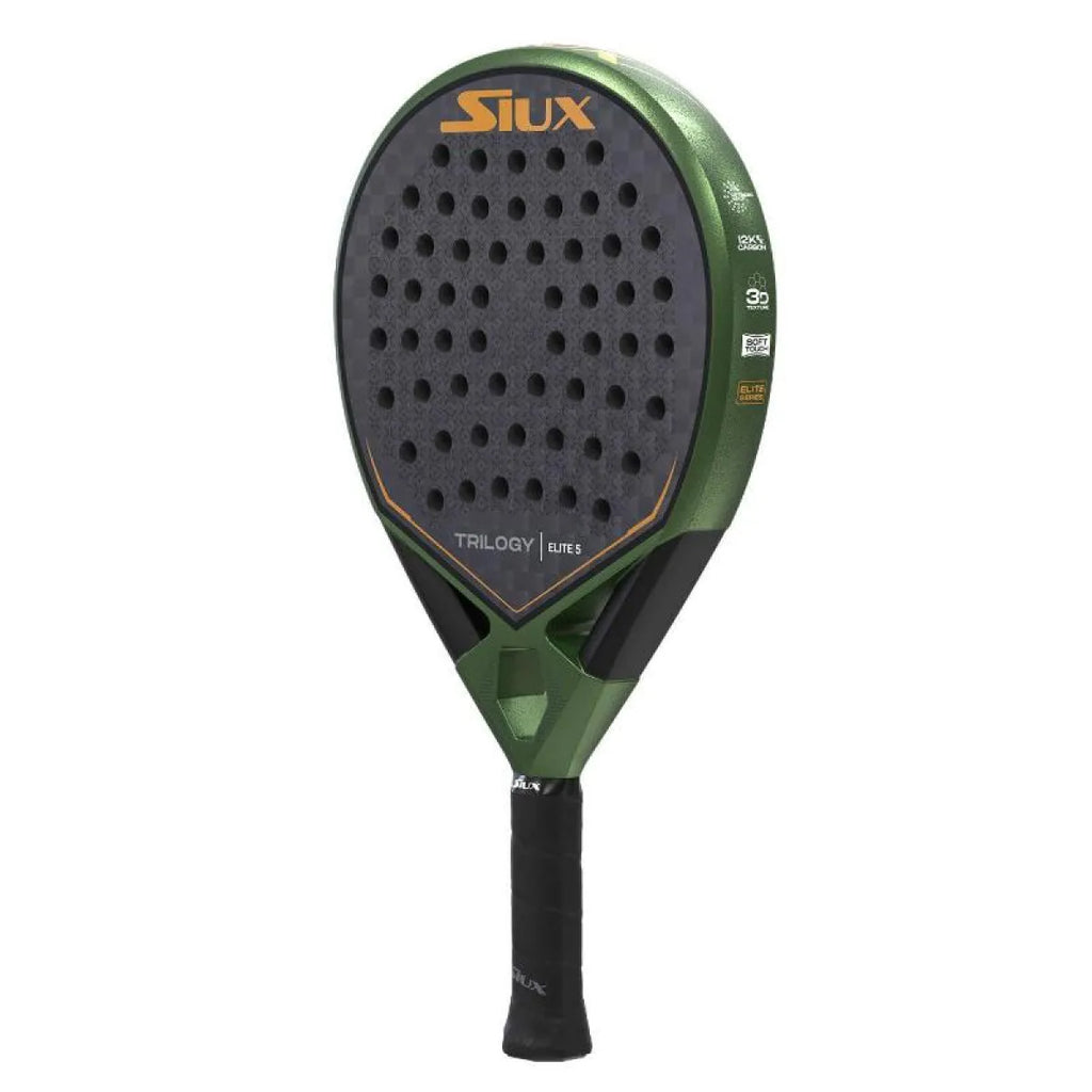 Raquette padel Siux Trilogy Elite 5 2025 — vue de profil 2