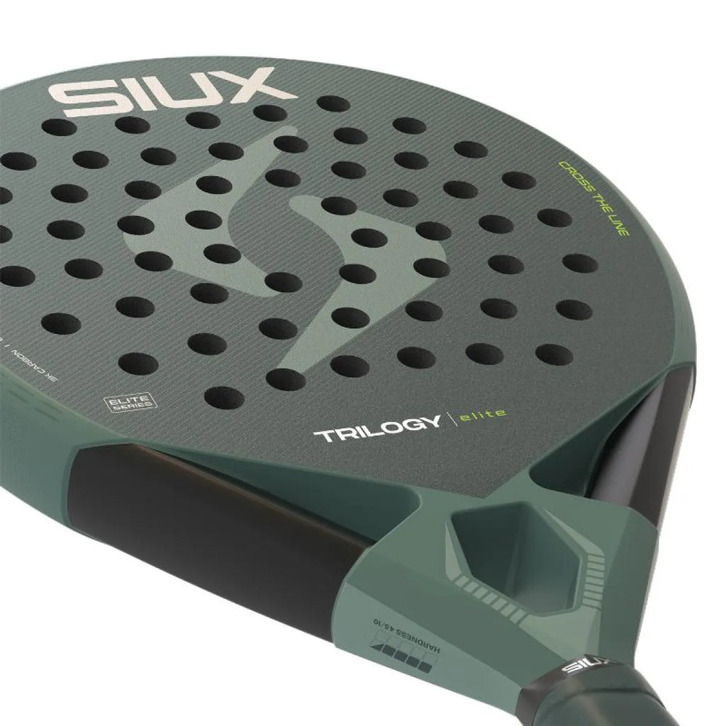 Raquette padel Siux Trilogy Elite 6 2026 — vue en perspective