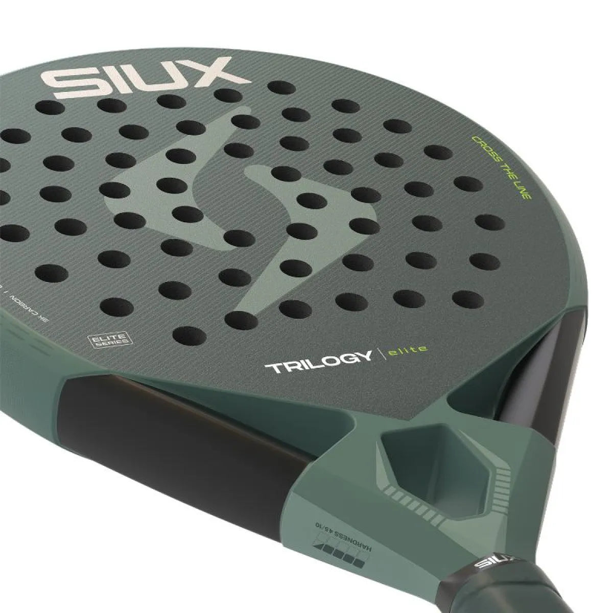 Raquette padel Siux Trilogy Elite 6 2026 — vue en perspective