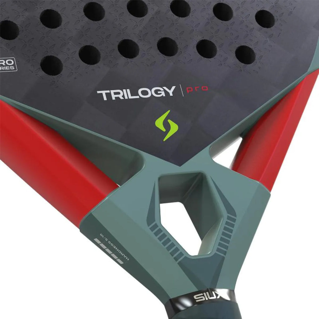 Raquette padel Siux Trilogy Pro 2026 vert — vue de dos