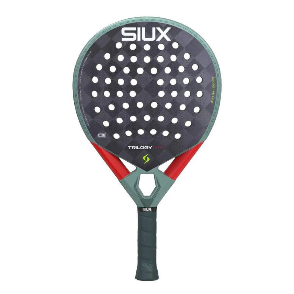 Raquette padel Siux Trilogy Pro 2026 vert — vue de face