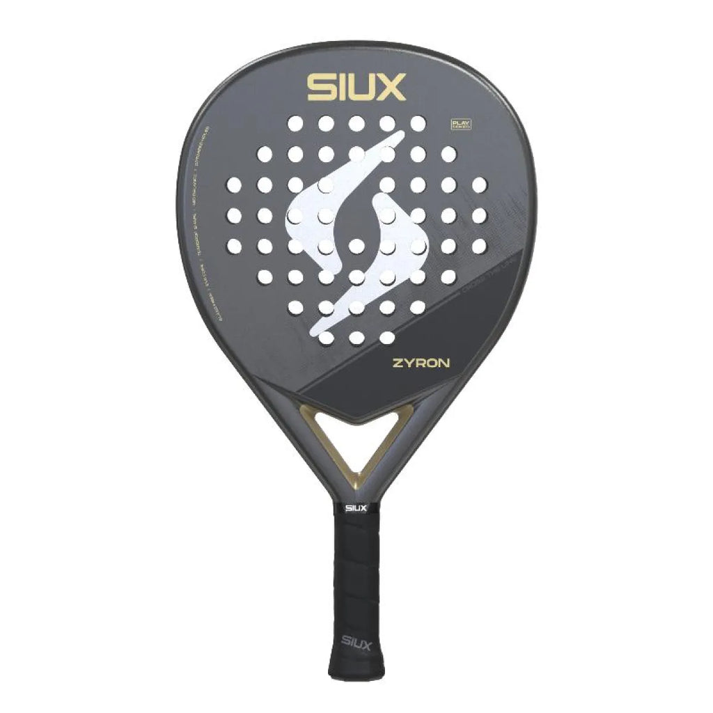 Raquette padel Siux Zyron Gold 2026 — vue de face