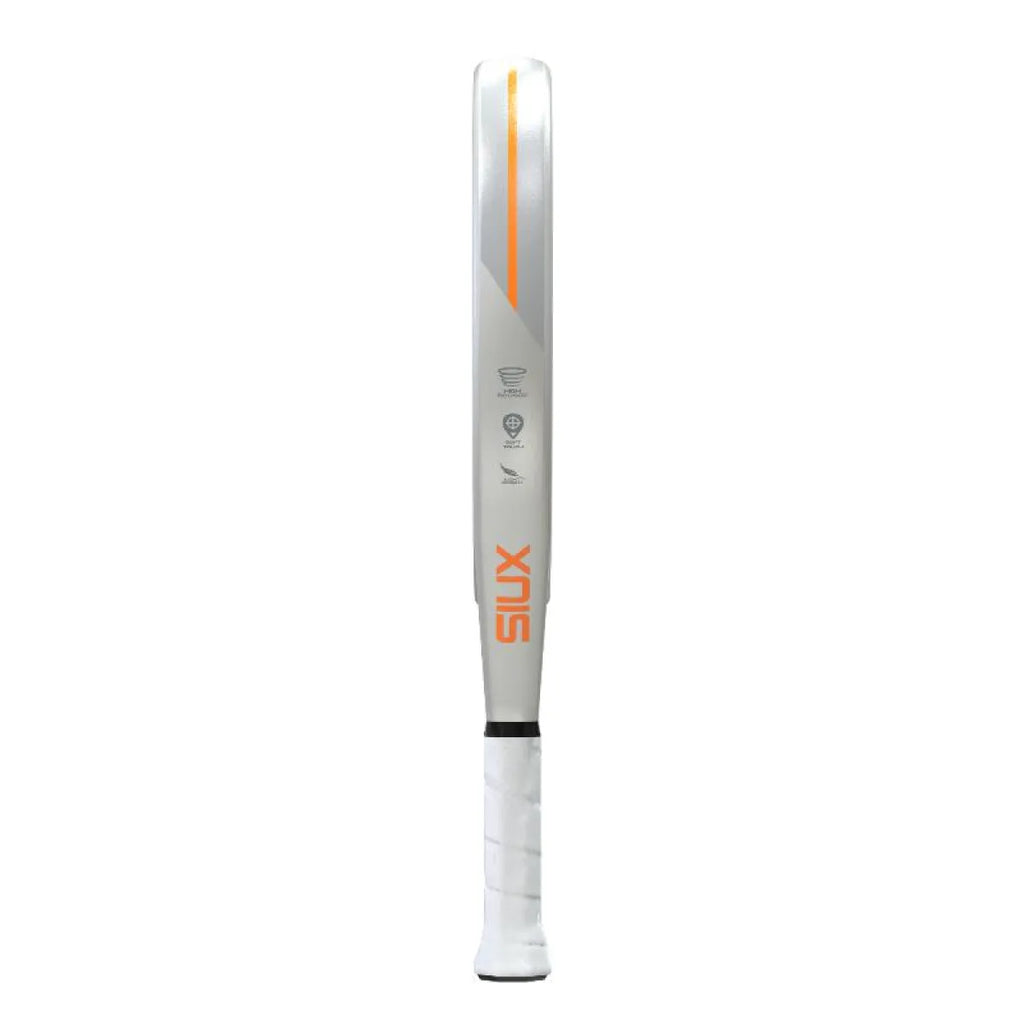 Raquette padel Siux Zyron orange 2026 — vue de profil 2